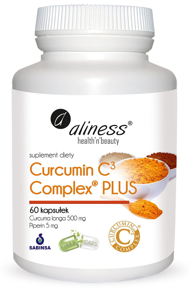 ALINESS CURCUMIN 3 PLUS 500MG 60 kapsułek - obrazek 2