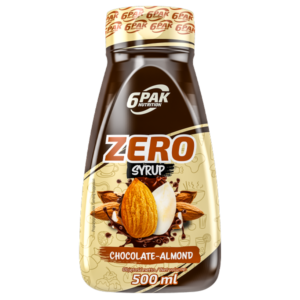6PAK ZERO SYRUP 500ML CHOCOLATE ALMOND