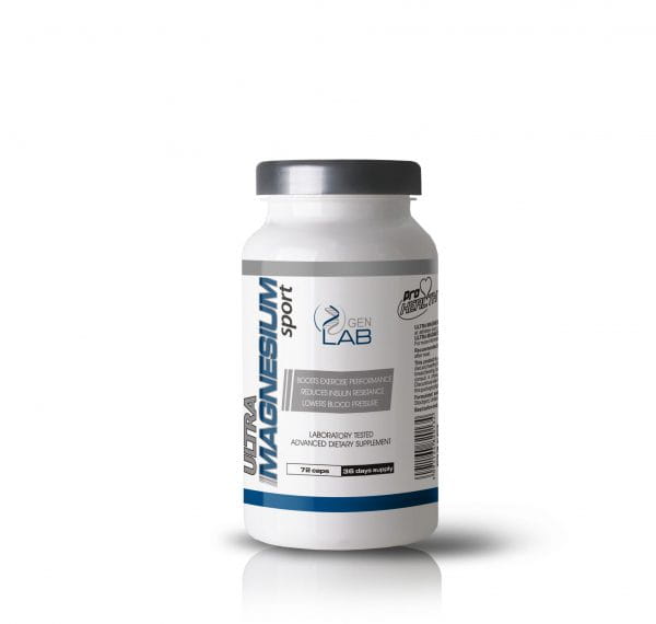 GENLAB ULTRA MAGNESIUM SPORT 72 Kapsułki