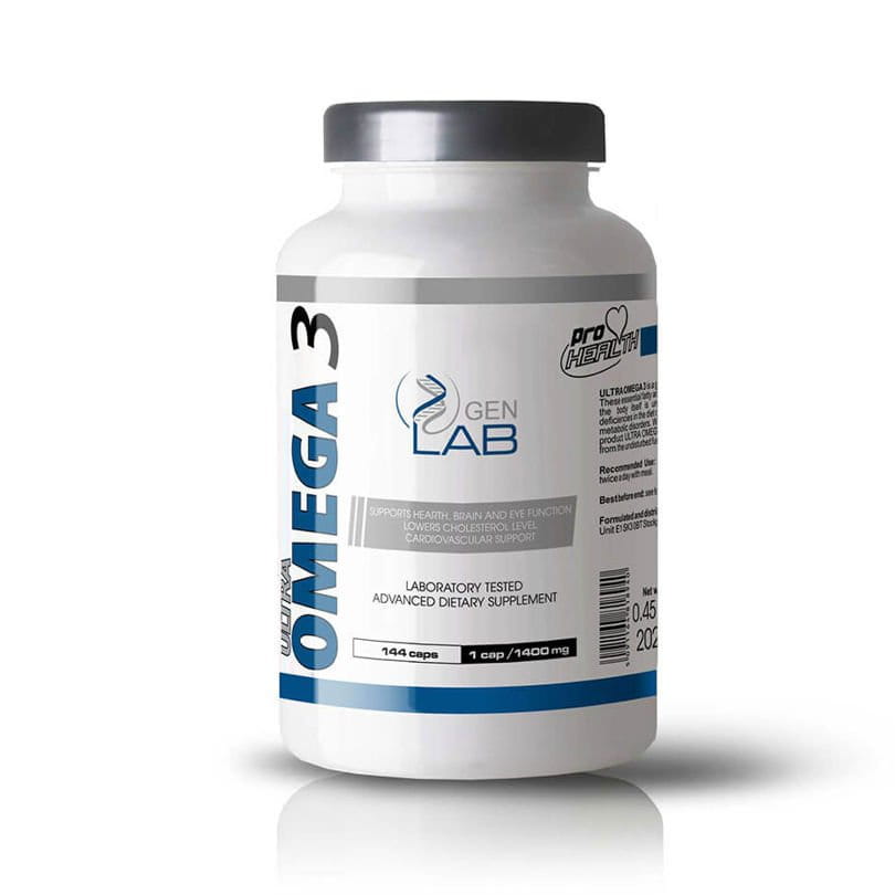 GENLAB ULTRA OMEGA 3 144 kapsułek