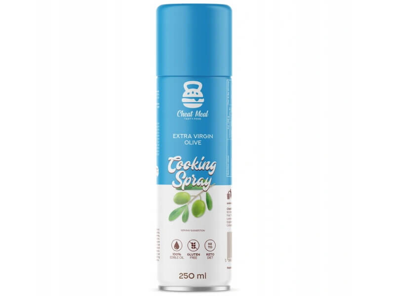 CHEAT MEAL COOKING SPRAY 250ML E.VIRGIN OLIVE OIL