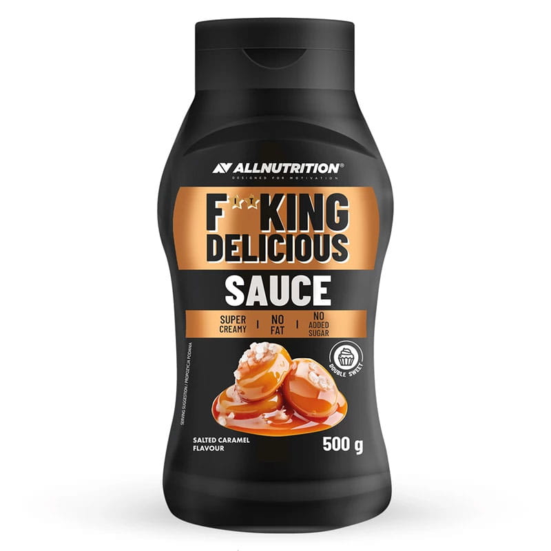 ALLNUTRITION F.DELICIOUS SAUCE 500G SALTED CARAMEL