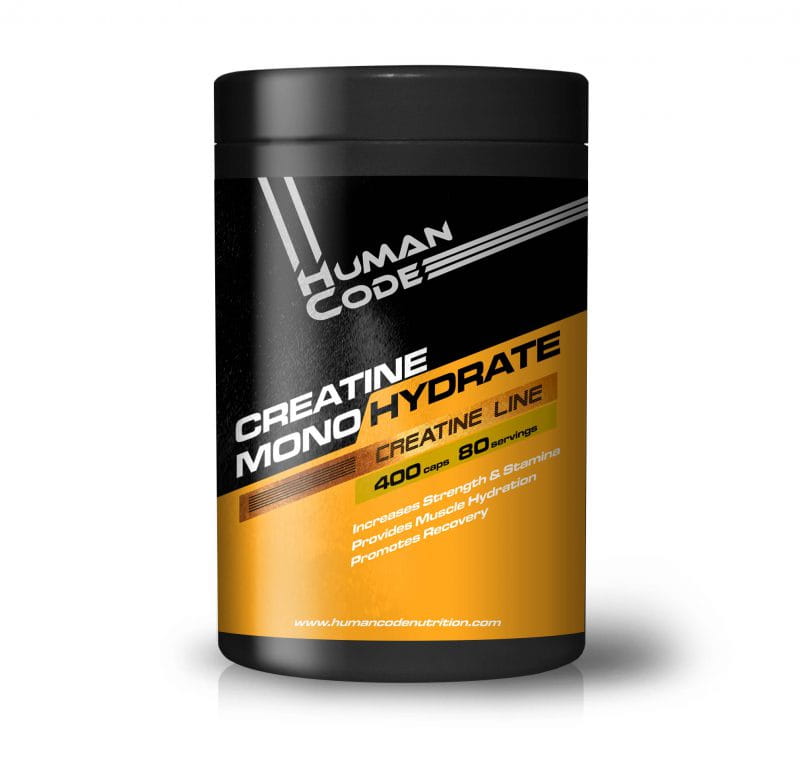 HUMAN CODE CREATINE MONOHYDRATE 400 kapsułek