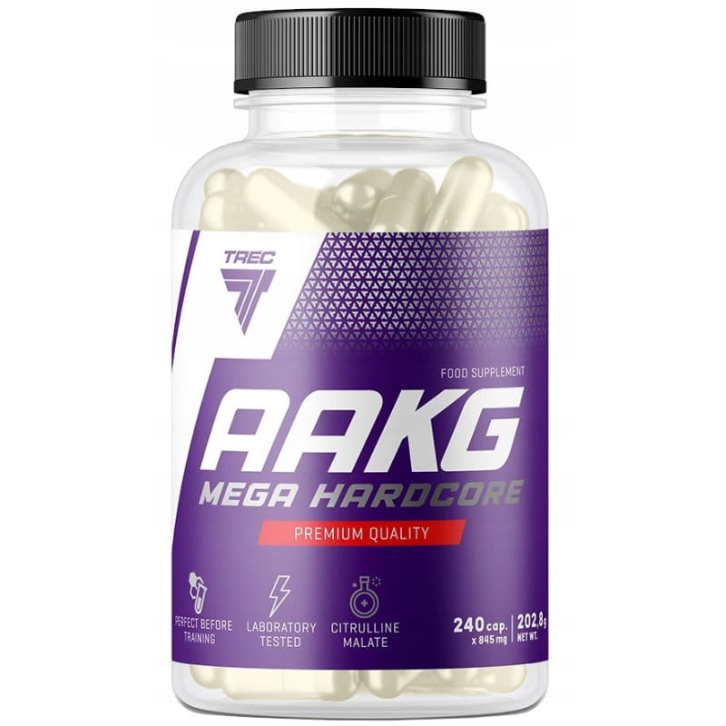 TREC AAKG MEGA HARDCORE 240 kapsułek