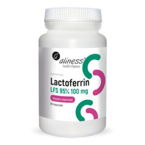 ALINESS LACTOFERRIN LFS 90% 100MG 60 kapsułek