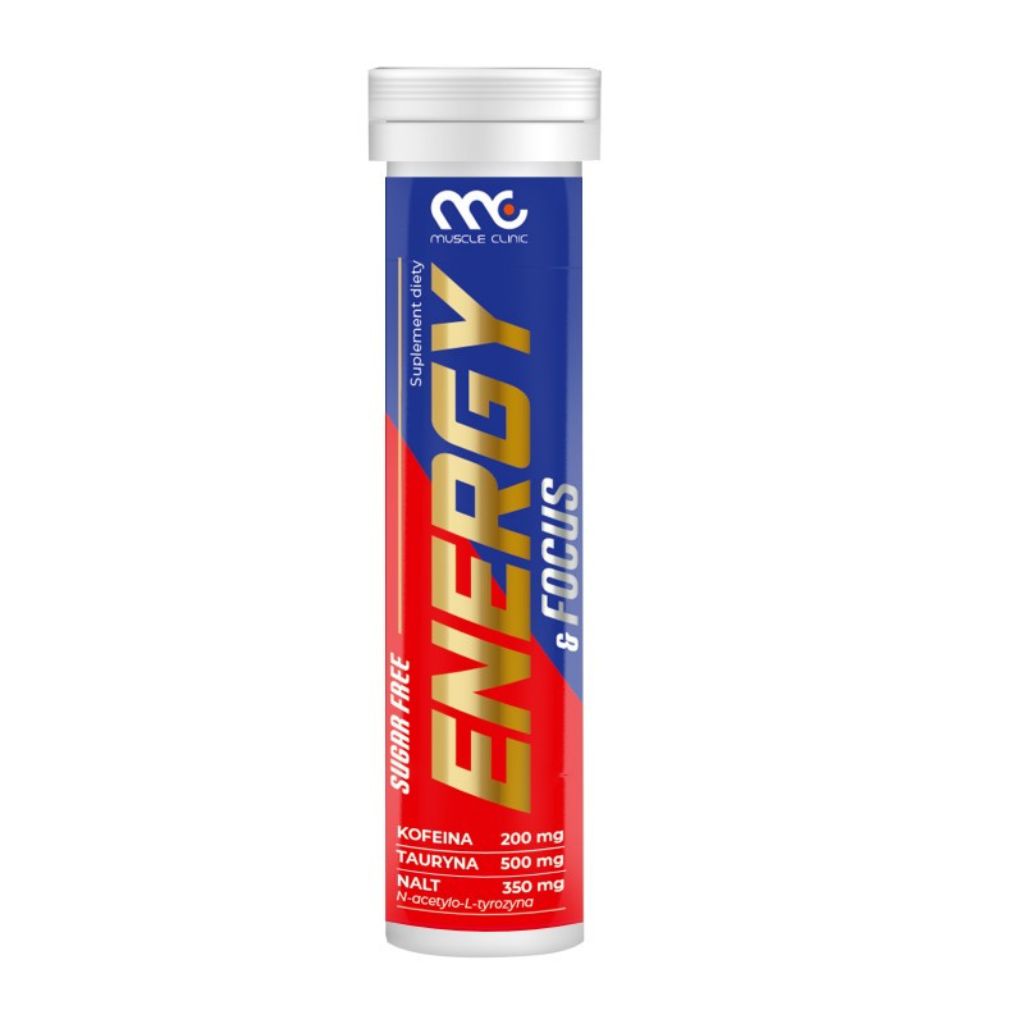 MUSCLE CLINIC ENERGY UP 20 TABLETEK MUSUJĄCYCH