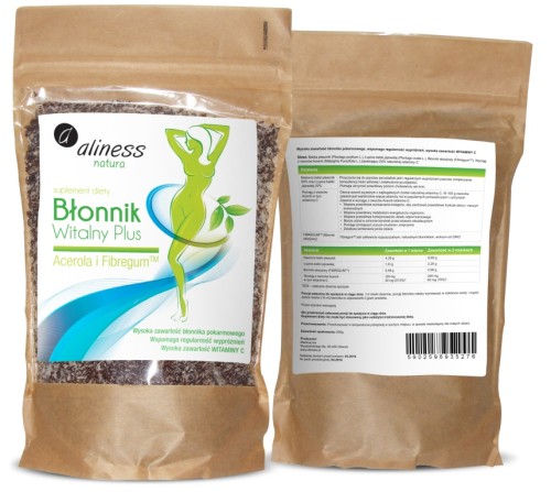 ALINESS Błonnik PLUS witalny akacjowy z Acerolą 500g
