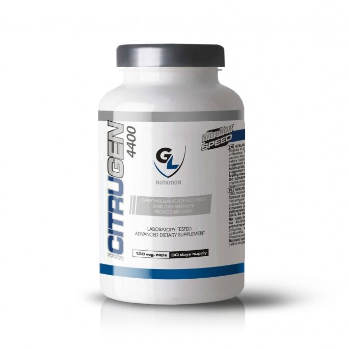 GENLAB Citrugen 4400 Jabłczan Cytruliny 120 kapsułek