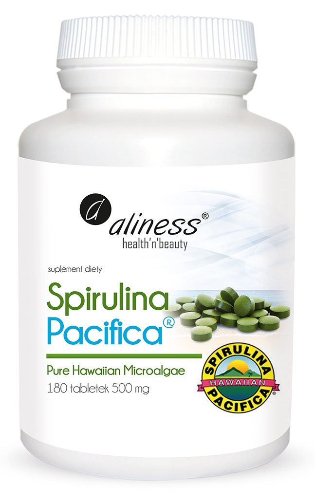ALINESS SPIRULINA PACIFICA 180 tabletek 500mg