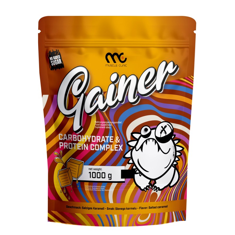 Gainer Muscle Clinic Gainer Smoothie 1kg Wysoka Kaloryczność - obrazek 2