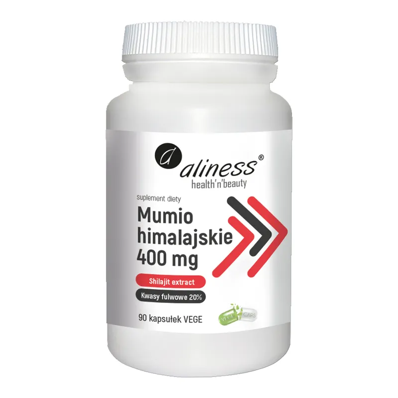 Aliness Mumio Himalajskie (Shilajit Extract) 400 mg