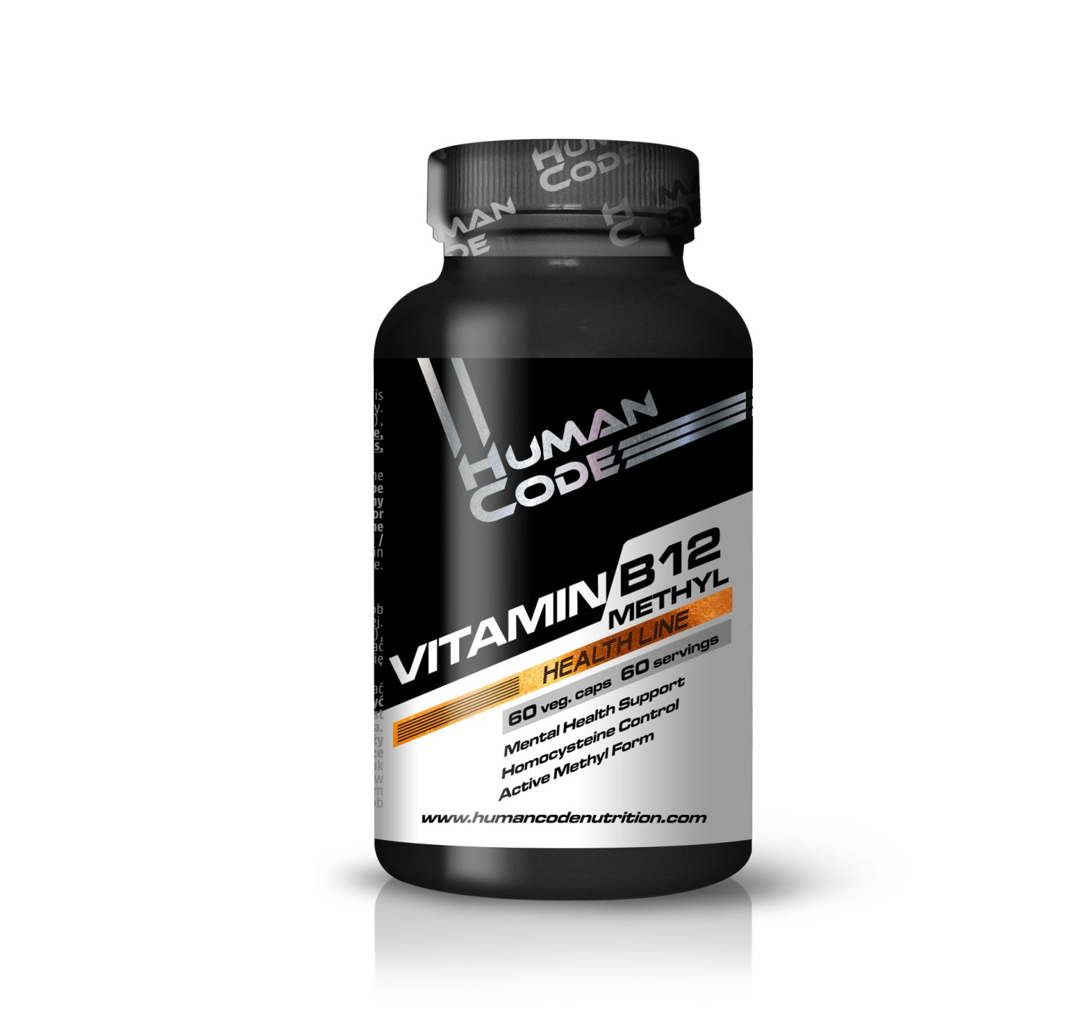 Witamina B12 Human Code Vitamin B12 60 kapsułek Metylokobalamina