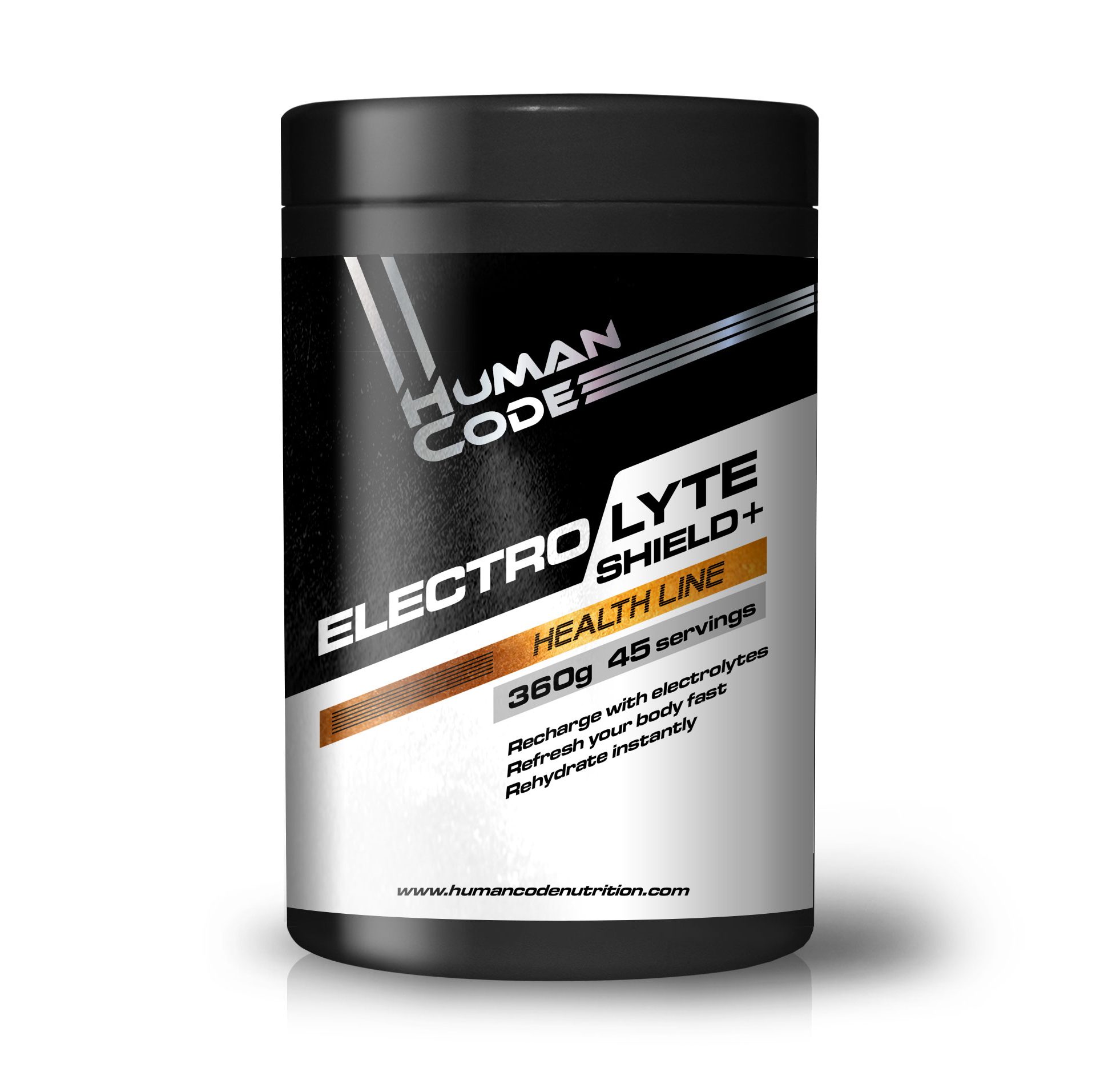 Elektrolity Human Code Electrolyte Shield+ 360g Proszek Wsparcie Nawodnienia
