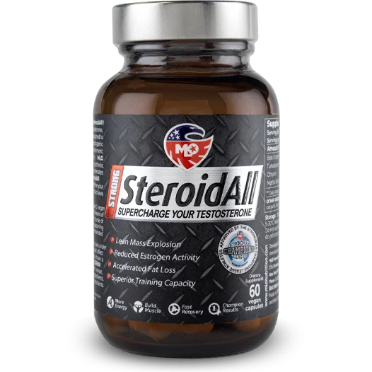 Suplement MLO SteroidAll 60 Kapsułek Wsparcie Testosteronu