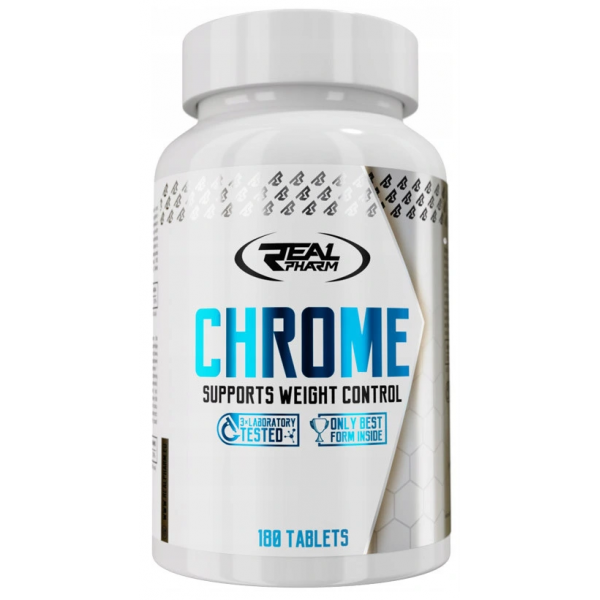 Chrom Real Pharm Chrome 180 tabletek Wsparcie Metabolizmu