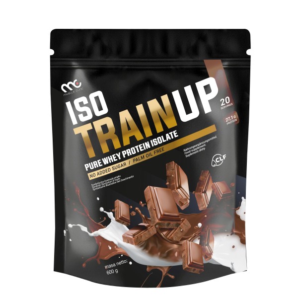 Odżywka Białkowa Muscle Clinic ISO TrainUp 600g Proszek Budowa i Regeneracja Mięśni - obrazek 20