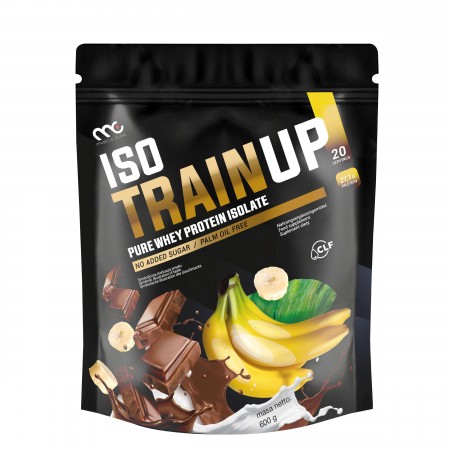 Odżywka Białkowa Muscle Clinic ISO TrainUp 600g Proszek Budowa i Regeneracja Mięśni - obrazek 3