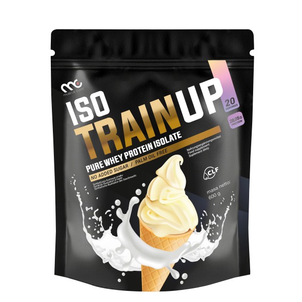 Odżywka Białkowa Muscle Clinic ISO TrainUp 600g Proszek Budowa i Regeneracja Mięśni - obrazek 8