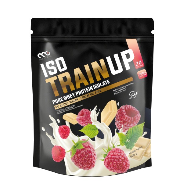 Odżywka Białkowa Muscle Clinic ISO TrainUp 600g Proszek Budowa i Regeneracja Mięśni - obrazek 9