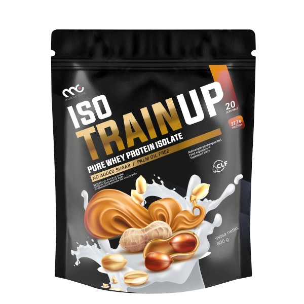 Odżywka Białkowa Muscle Clinic ISO TrainUp 600g Proszek Budowa i Regeneracja Mięśni - obrazek 10