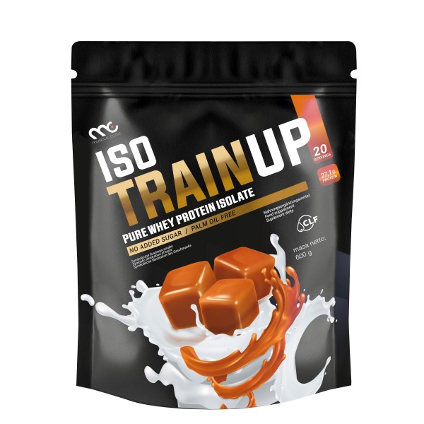 Odżywka Białkowa Muscle Clinic ISO TrainUp 600g Proszek Budowa i Regeneracja Mięśni - obrazek 15