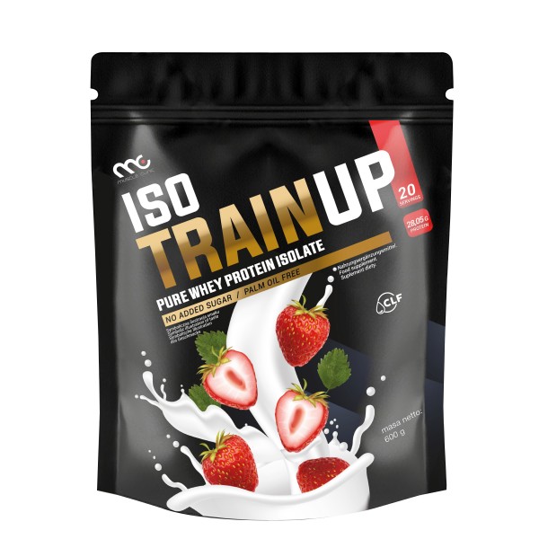 Odżywka Białkowa Muscle Clinic ISO TrainUp 600g Proszek Budowa i Regeneracja Mięśni - obrazek 17