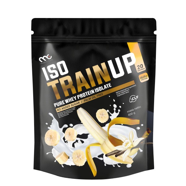 Odżywka Białkowa Muscle Clinic ISO TrainUp 600g Proszek Budowa i Regeneracja Mięśni - obrazek 19