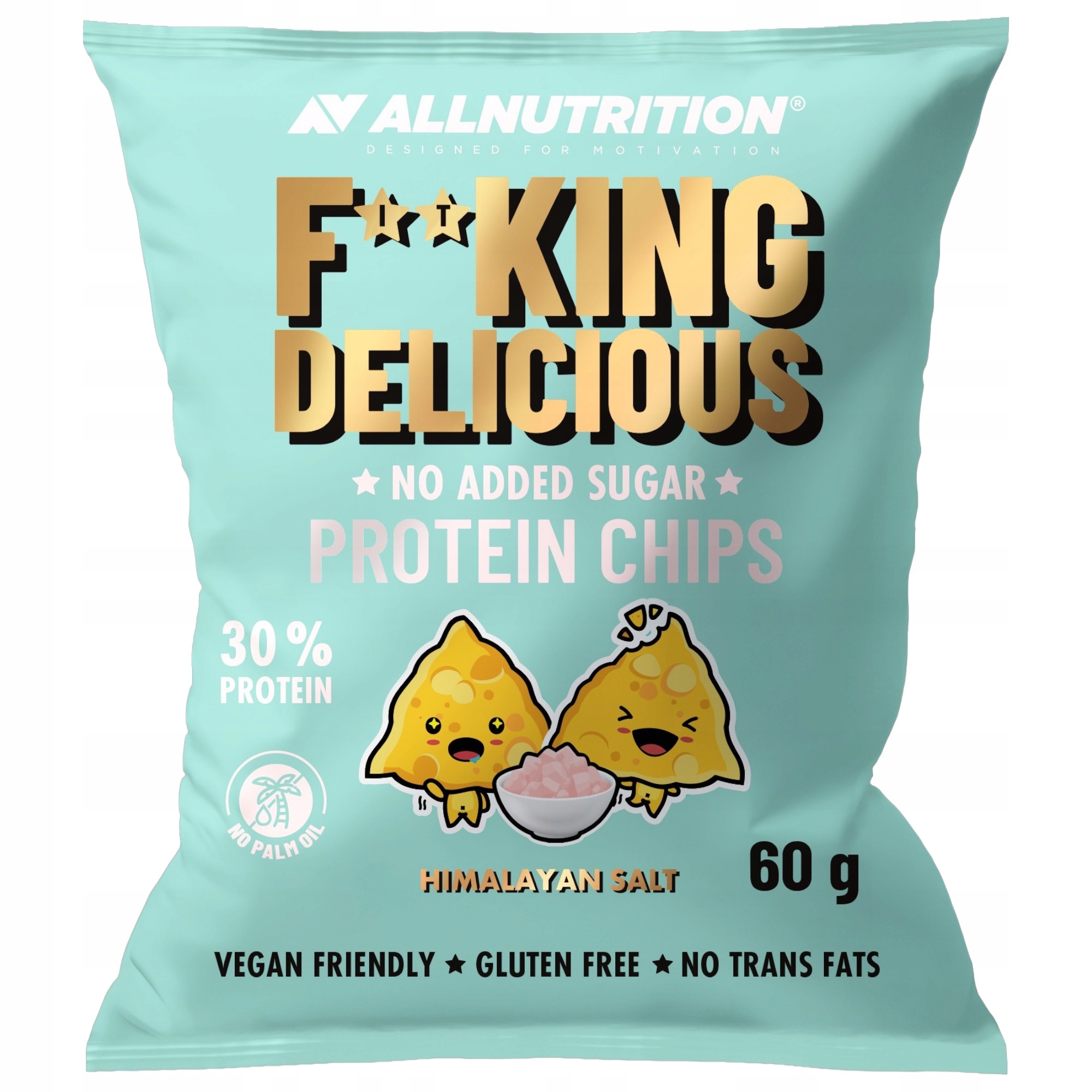 Odżywka Białkowa Allnutrition Protein Chips 60g Przekąska Sól Himalajska