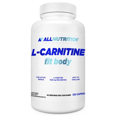 L-Karnityna Allnutrition Fit Body 120 kapsułek Wsparcie Spalania Tłuszczu