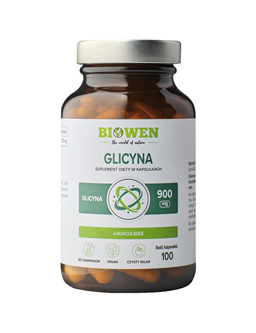 Glicyna Biowen Glicyna 900mg 100 kapsułek