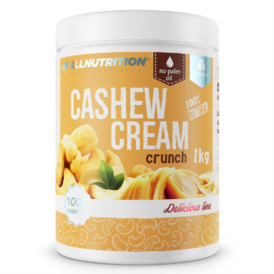 Masło Orzechowe Allnutrition Cashew Butter 1kg Crunch